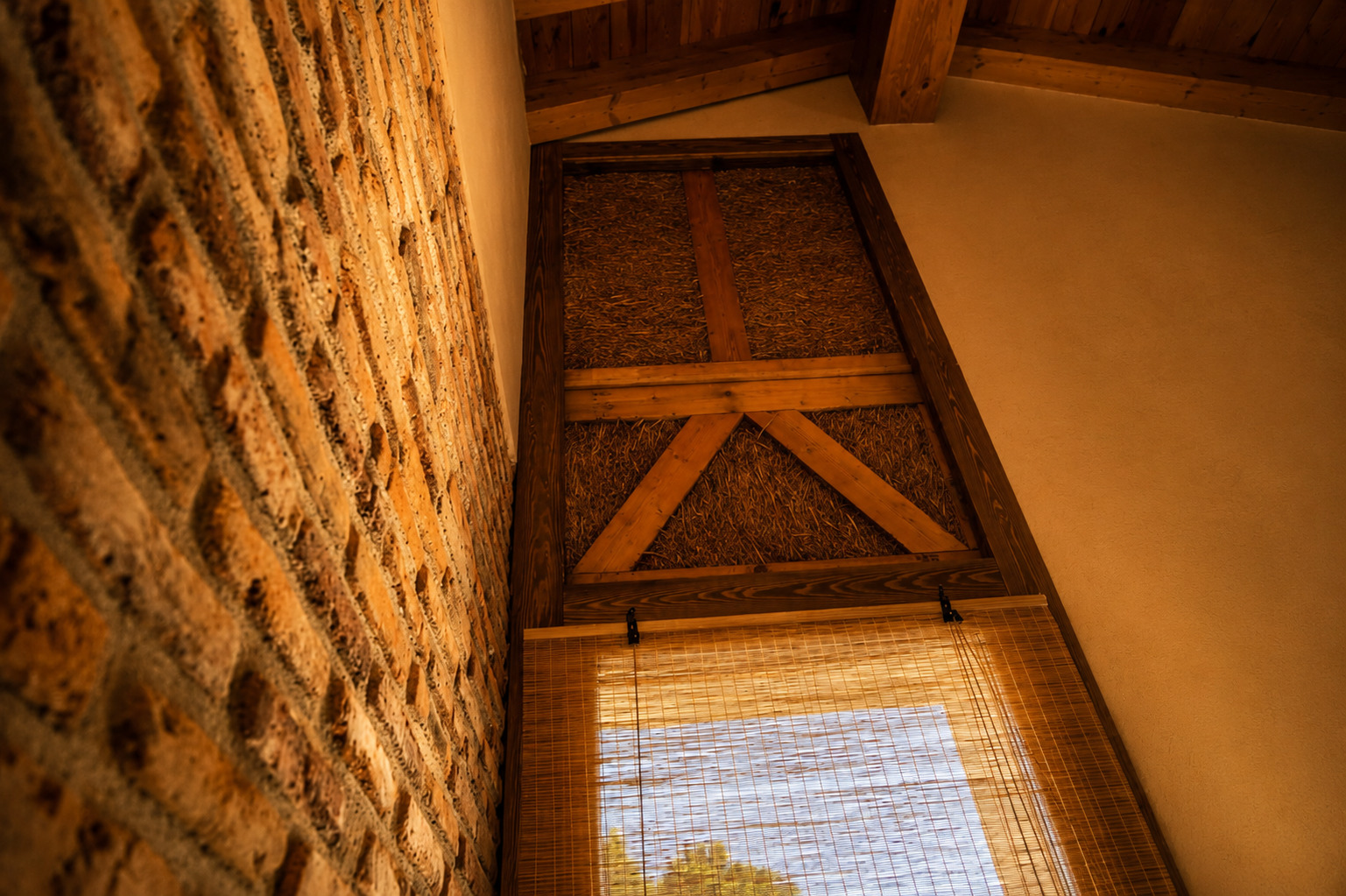 Interior de la casa rural De Paja y Barro
